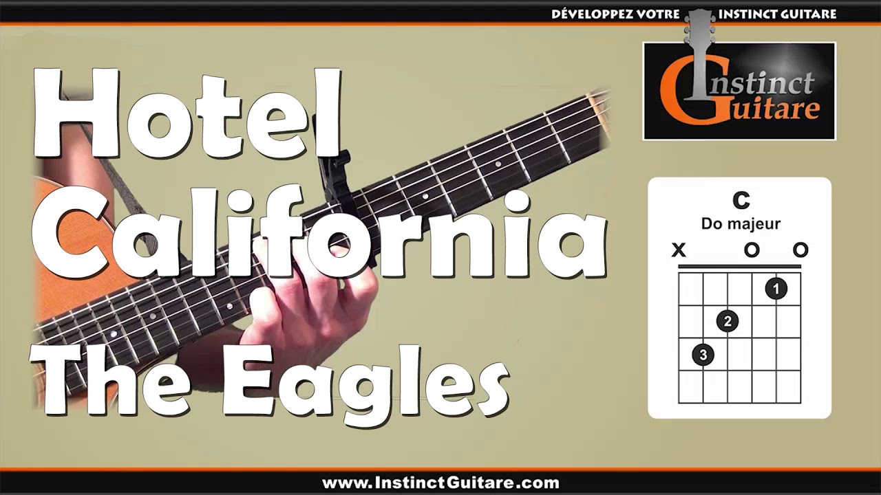 Hotel California à la guitare - The Eagles - Introduction