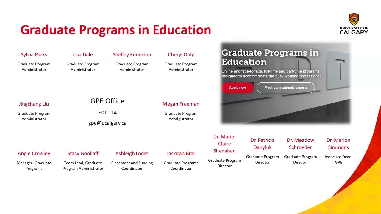 Welcome/About Werklund School of Education