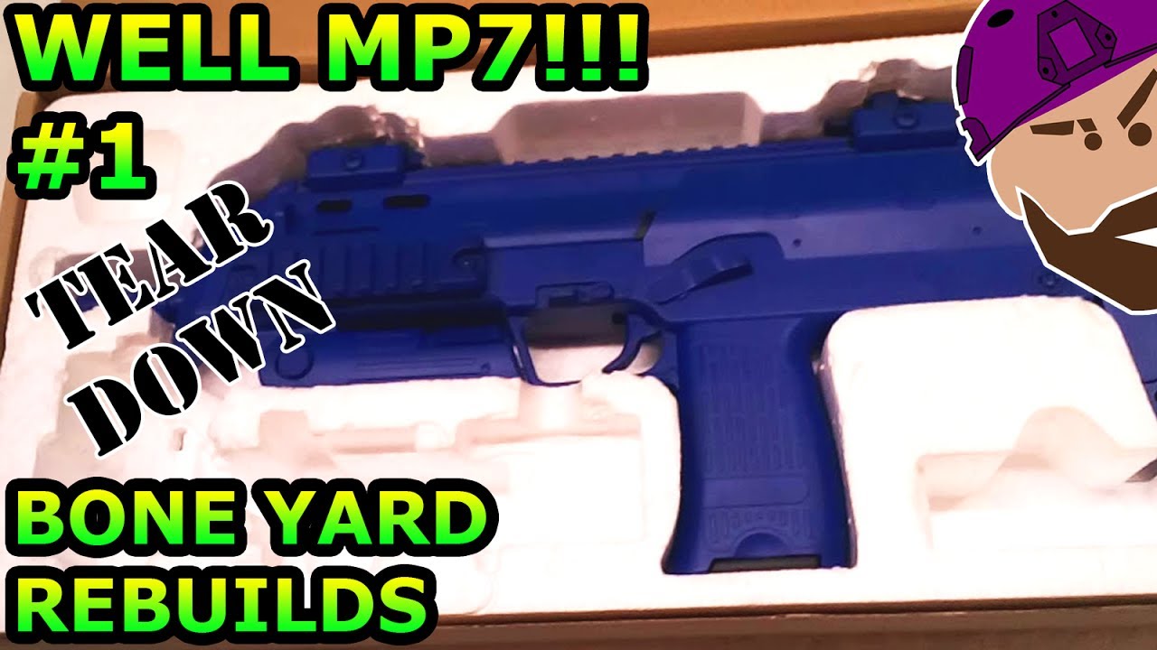 Well R4 MP7 | Part 1 | Unboxing & Strip Down | Airsoft BYR