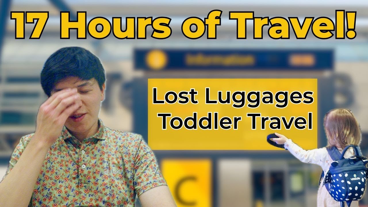 Japan Day 0 - 17 Hours 🕒, Closed Gate 🚫 & Toddler Travel Begins! 👶 🇯🇵