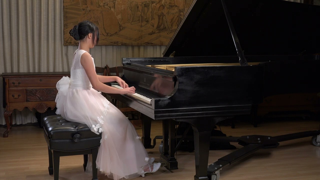 Isabella Liu (age 13) - MTNA Junior Piano HI  State Winner -St&auml;ndchen - Schubert trans  Liszt