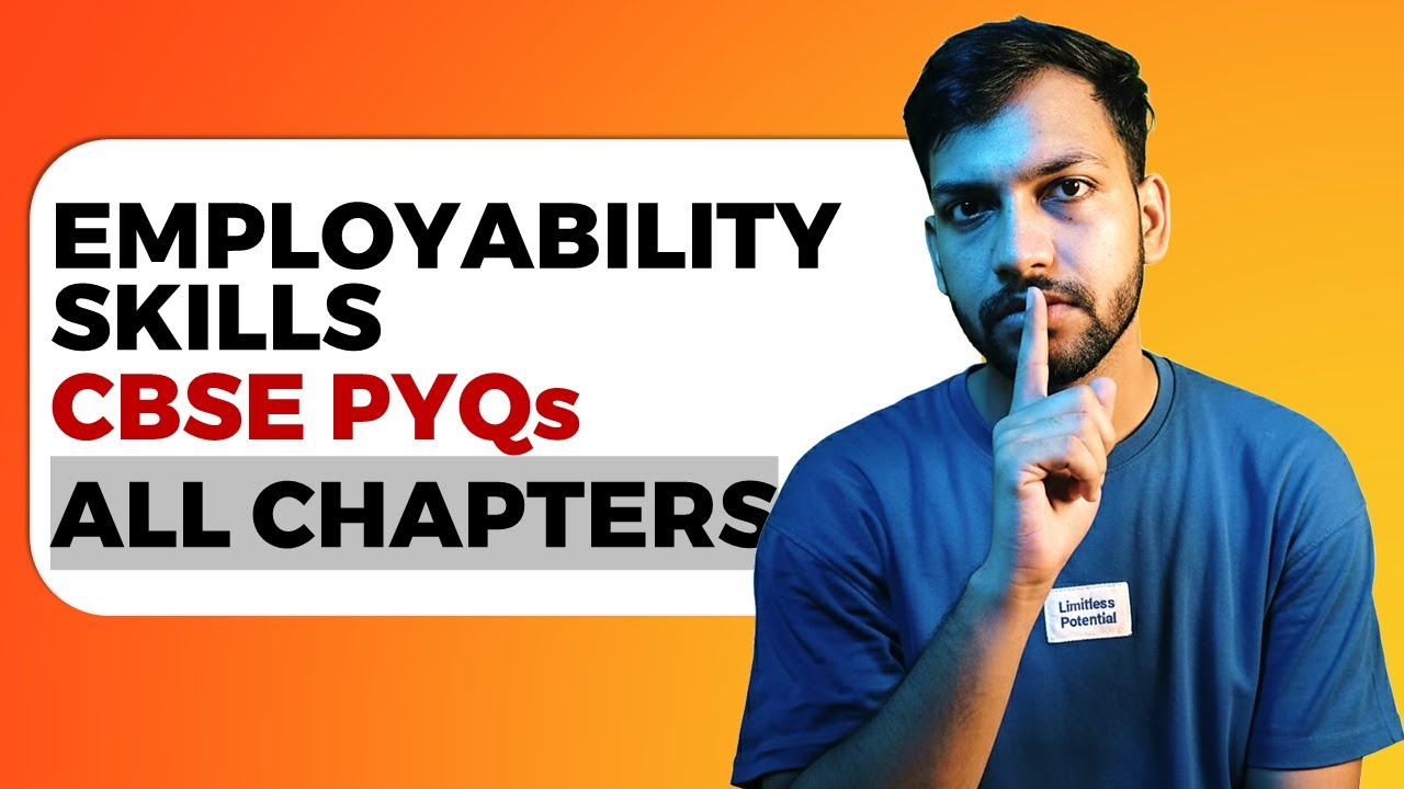 Employability Skills PYQs Class 10 | IT & AI Skill Subjects | Previous Year Questions with Answers