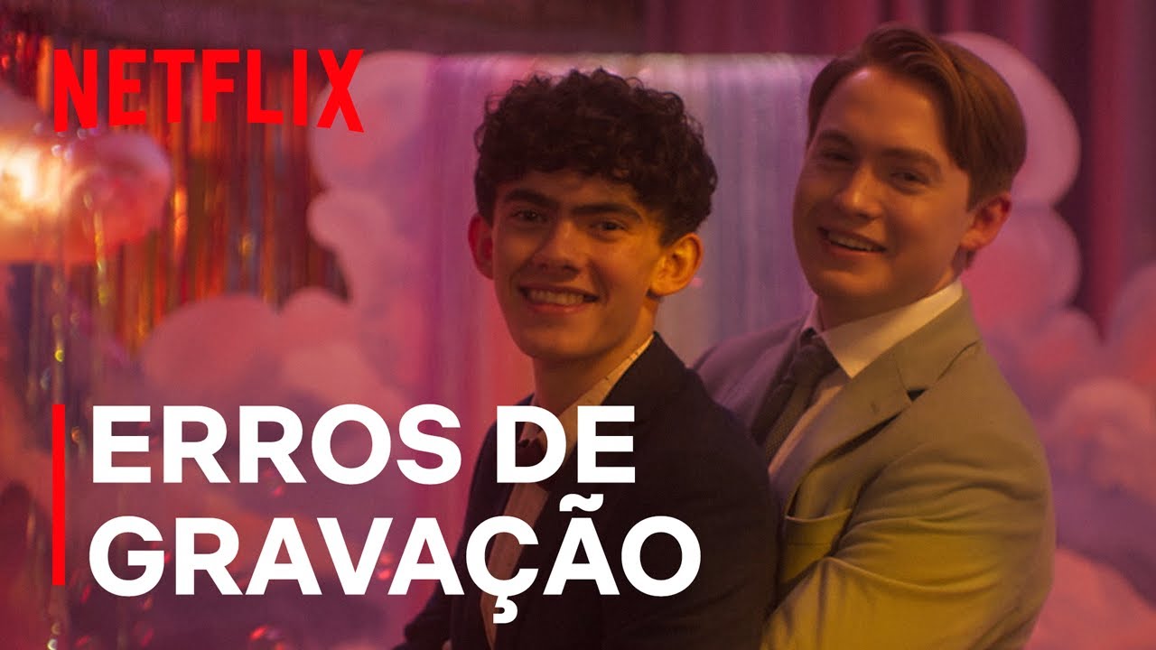 Erros de gravação de Heartstopper | Temporada 2 | Netflix Brasil