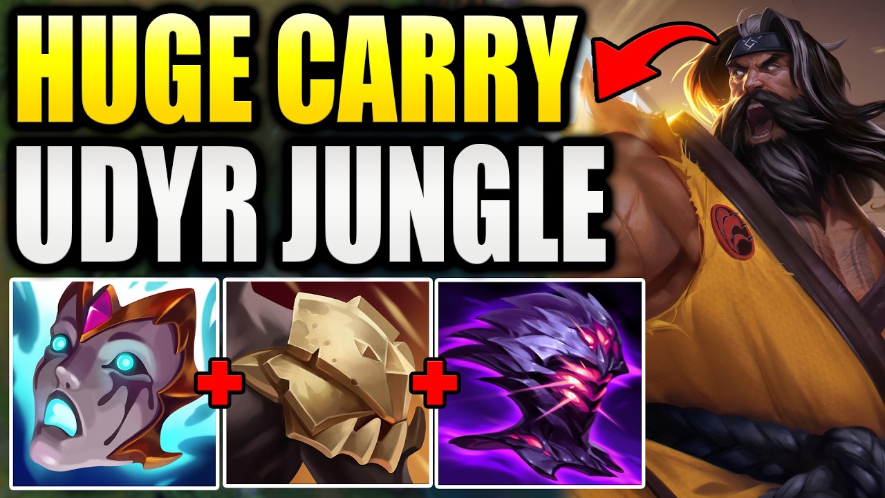BREAKING MY BACK CARRYING THIS TEAM ON UDYR JUNGLE&hellip;