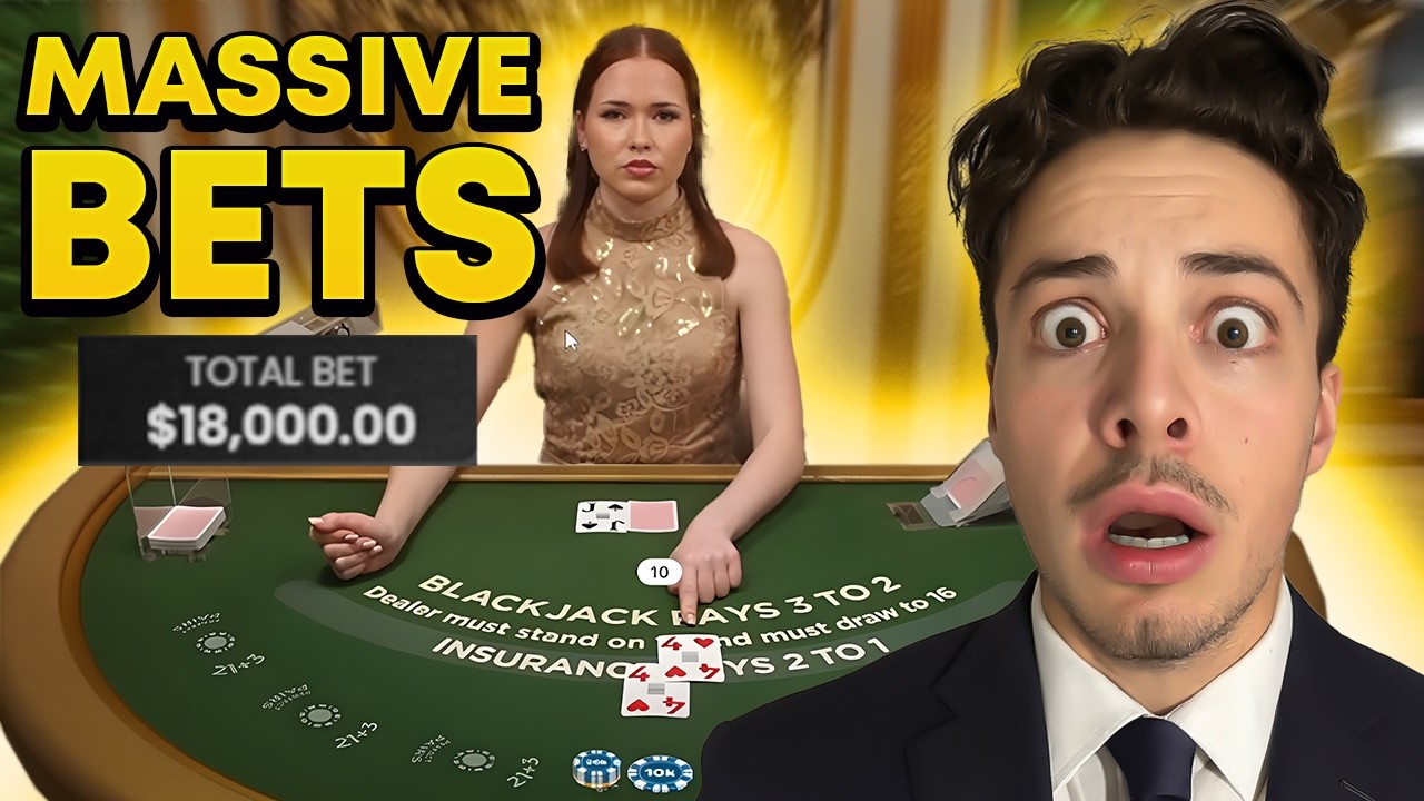 MY BIGGEST BETS EVER ON VIP BLACKJACK!