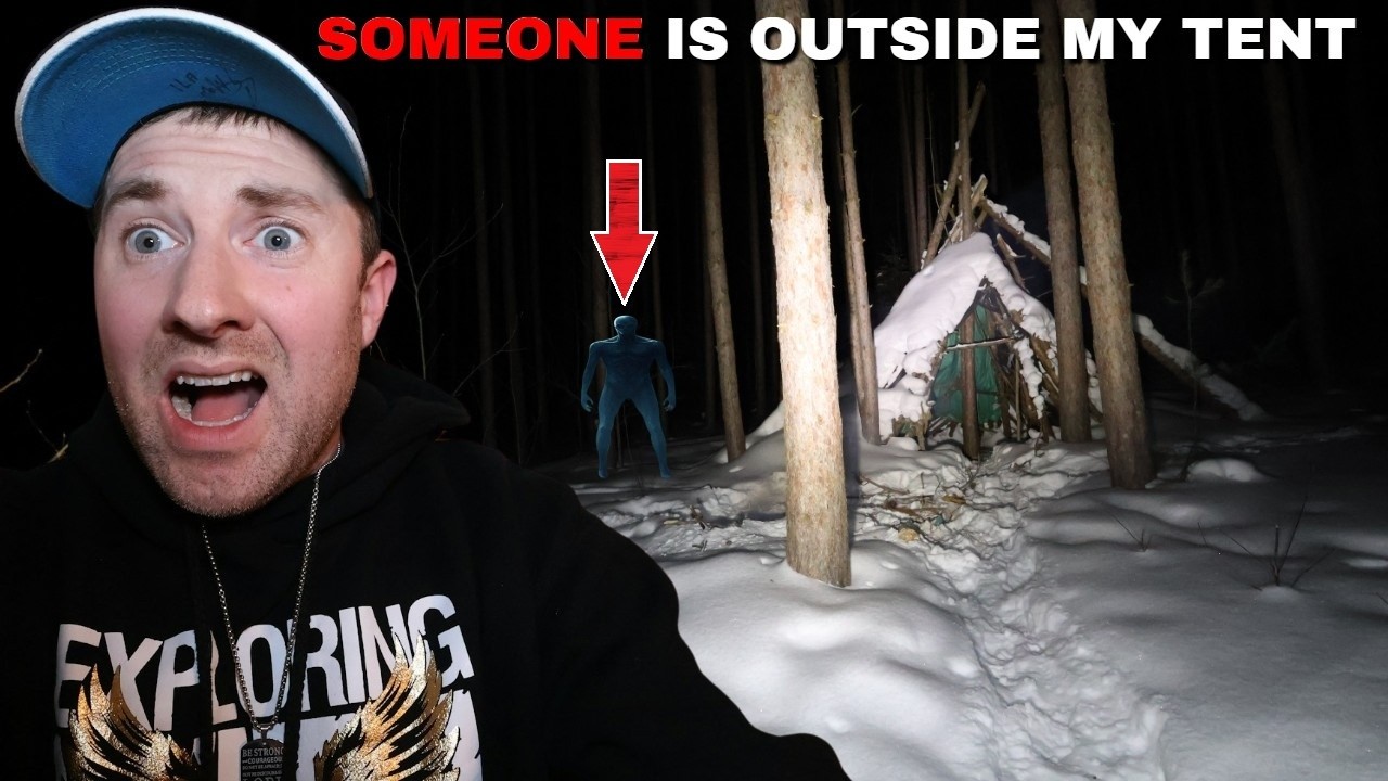 CAMPING ALONE WHEN I HEARD FOOTSTEPS OUTSIDE WHILE CAMPING