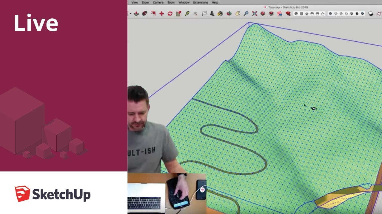 SketchUp Live! Terrain Modeling