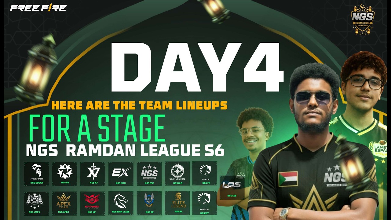 DAY 4 | NGS RAMADAN SEASON 6 🔥