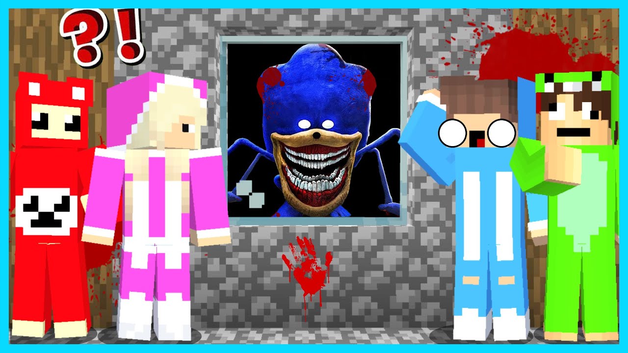 MIPAN & ZUZUZU LIHAT PENAMPAKAN SHIN SONIC TAPES EXE DI MINECRAFT SURVIVAL! ASLI SEREM BANGET
