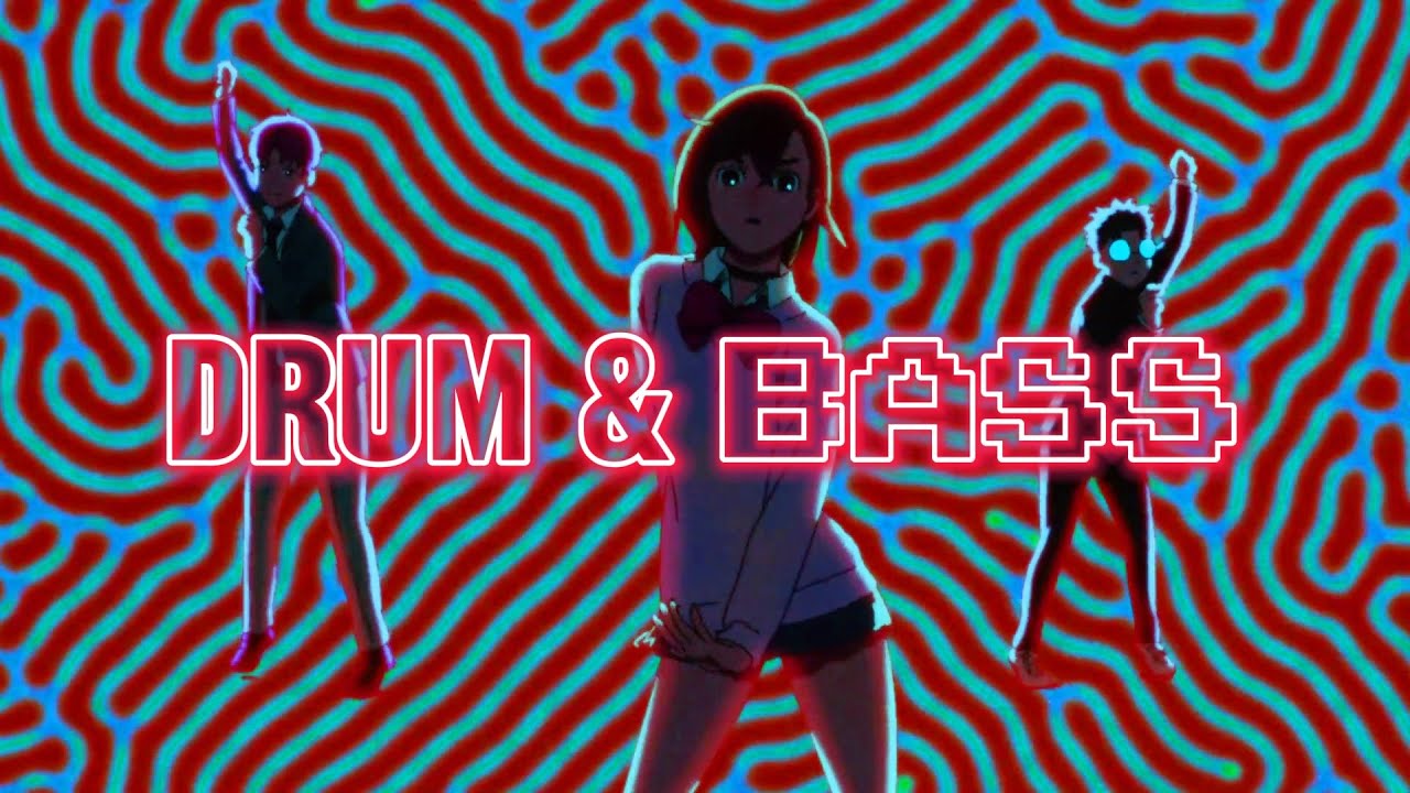 momo ayase, okarun & jiji dancing for 1 hour to some drum & bass tunes 'cause they fw dnb heavy ❤️