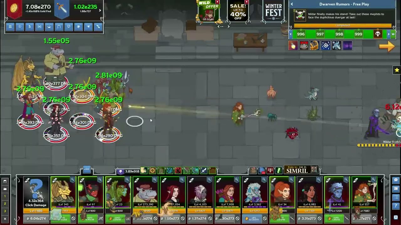 How to increase BUD with de-buffs