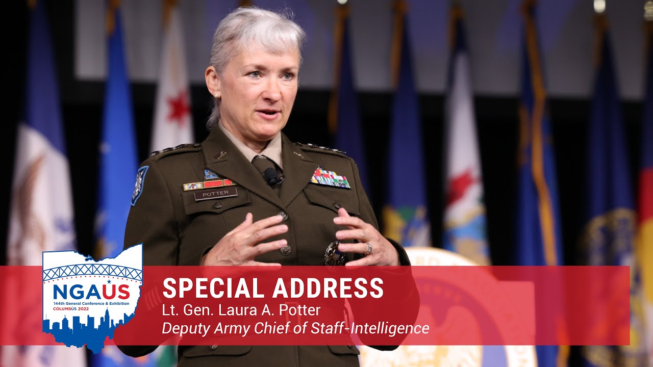 Special Address with Lt. Gen. Laura A. Potter
