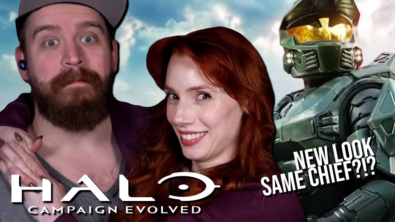 Наша САМАЯ безумная реакция?!? | Реакция и обзор трейлера Halo Campaign Evolved!