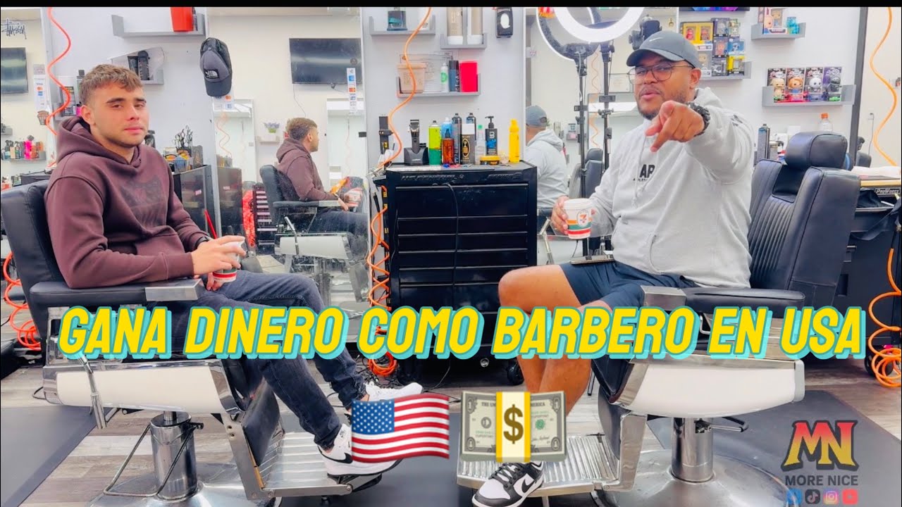 Lo que NADIE te dice sobre ser barbero en USA 💈 💰