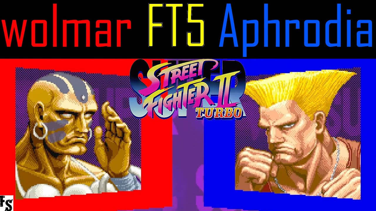 Super Street Fighter 2 Turbo - wolmar [Dhalsim] vs Aphrodia [Guile] (Fightcade FT5)