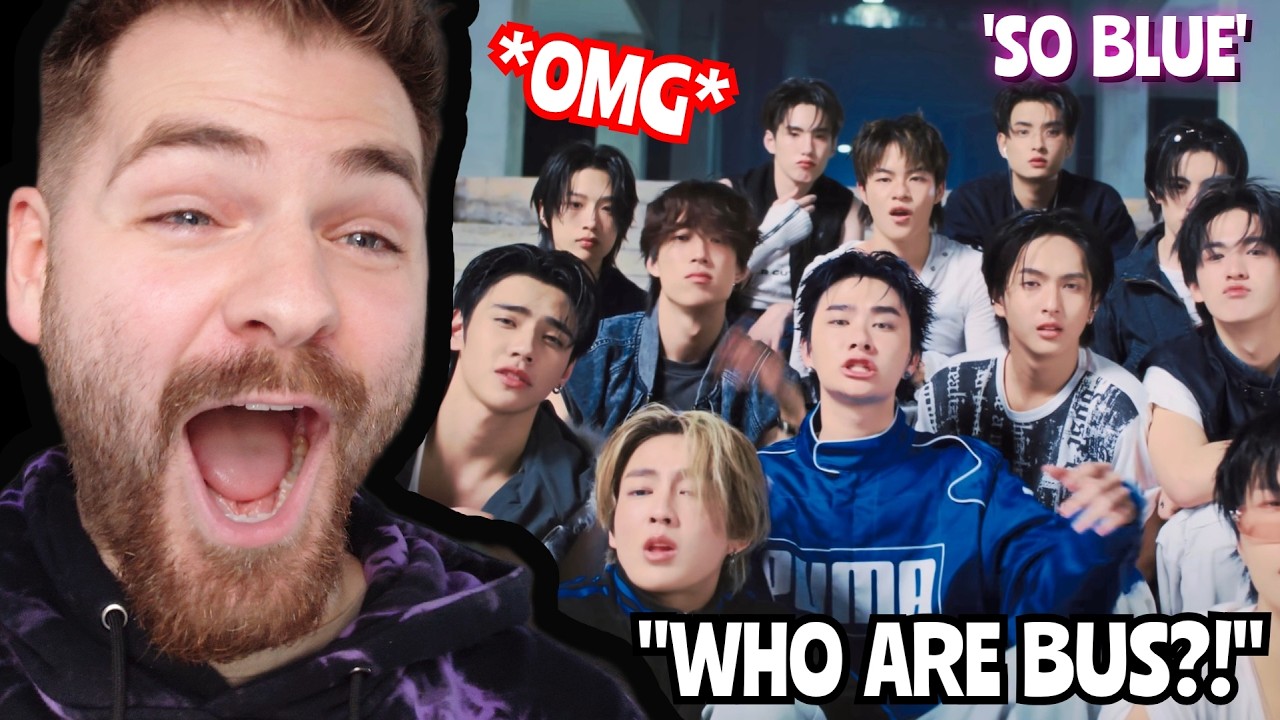 BRITISH Guy Reacts to BUS 'So Blue' OFFICIAL MV (REACTION)