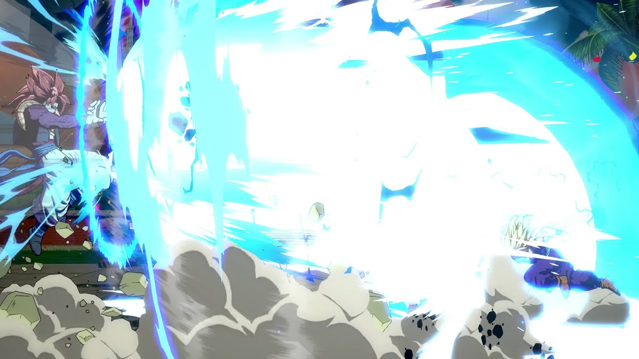 SS4 Gogeta's Lv.7 VS Gohan's Lv.5! DBFZ Clash Battle!