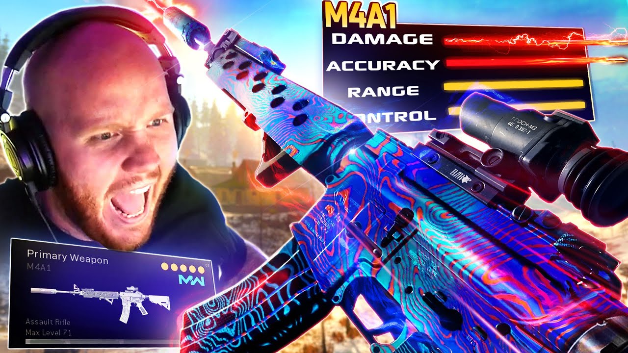 THE M4A1 GOT A PASSIVE BUFF IN WARZONE