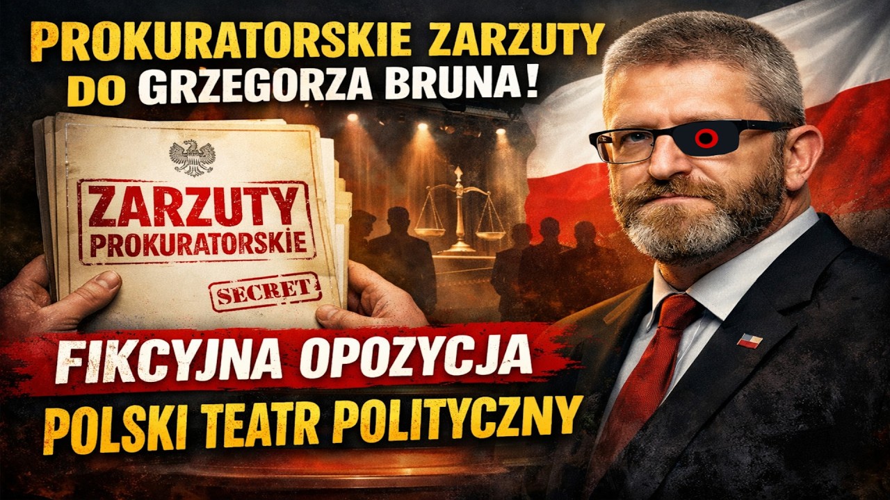 Grzegorz Braun otrzymał prokuratorskie zarzuty | Polski teatr polityczny 🐑🐏