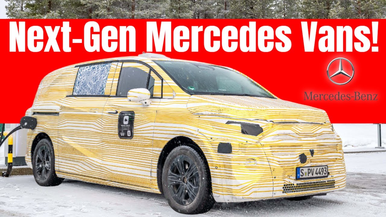 New 2026 Mercedes Benz Vans First Look at the Future of Luxury & Work!