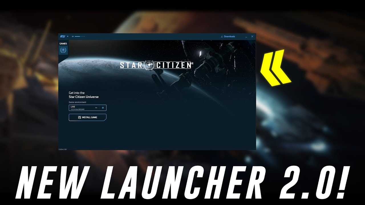 CIG выпустила новый лаунчер RSI 2.0.0 для первой волны тестирования &mdash; Star Citizen