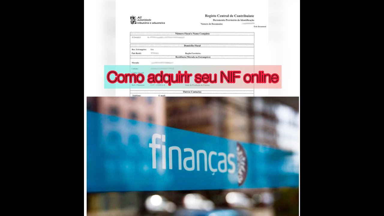 Como fazer seu NIF Online (Tutorial)
