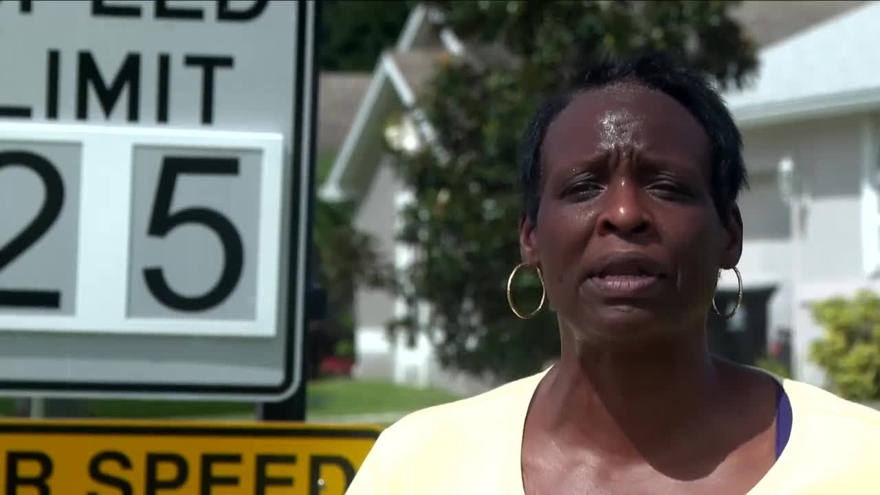Port St. Lucie residents say 'something has to be done' after dog hit by speeding car