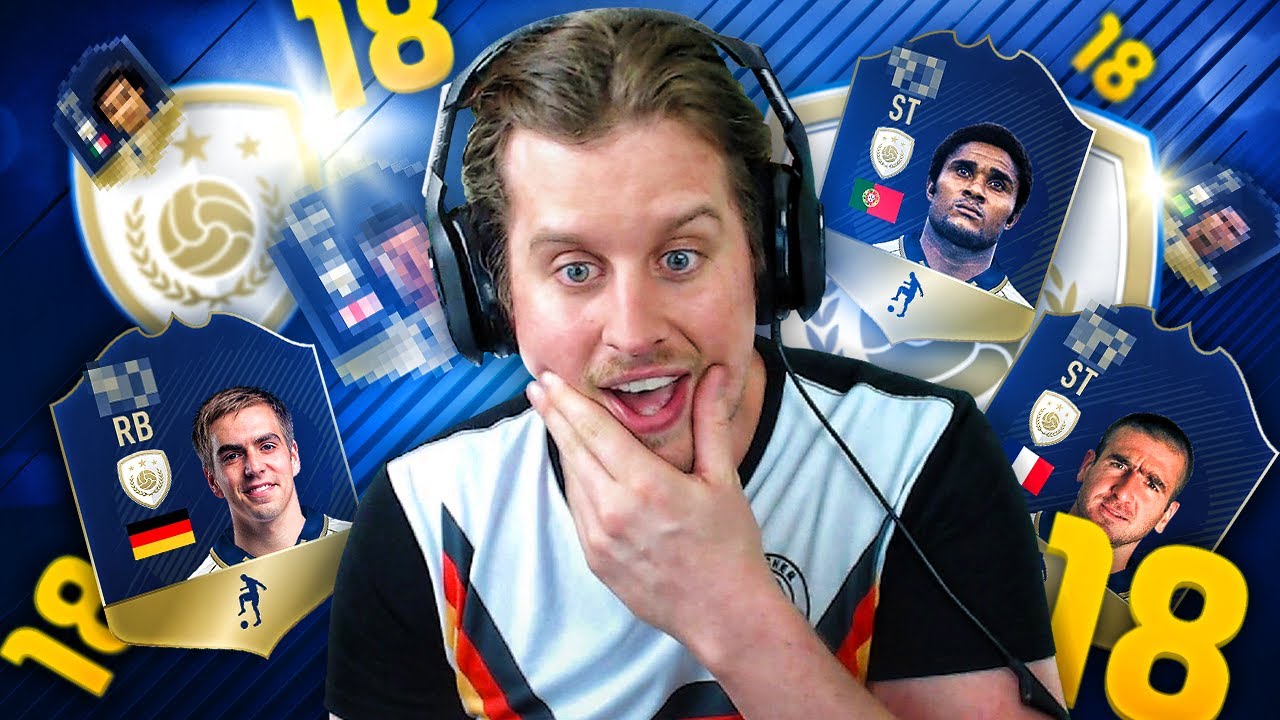 LEGEND LAHM?! MY FIFA 18 ICON WISHLIST!