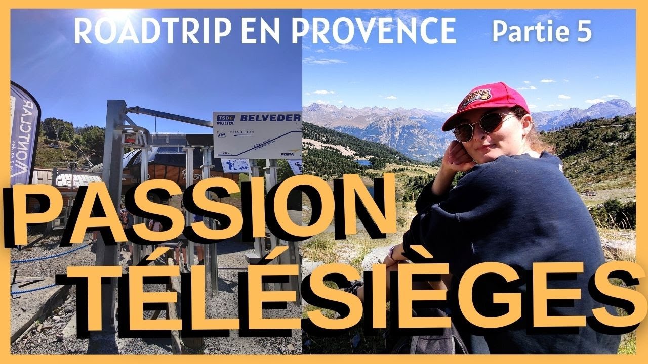 Le paradis des télésièges [road trip en Provence] - vlog partie 5