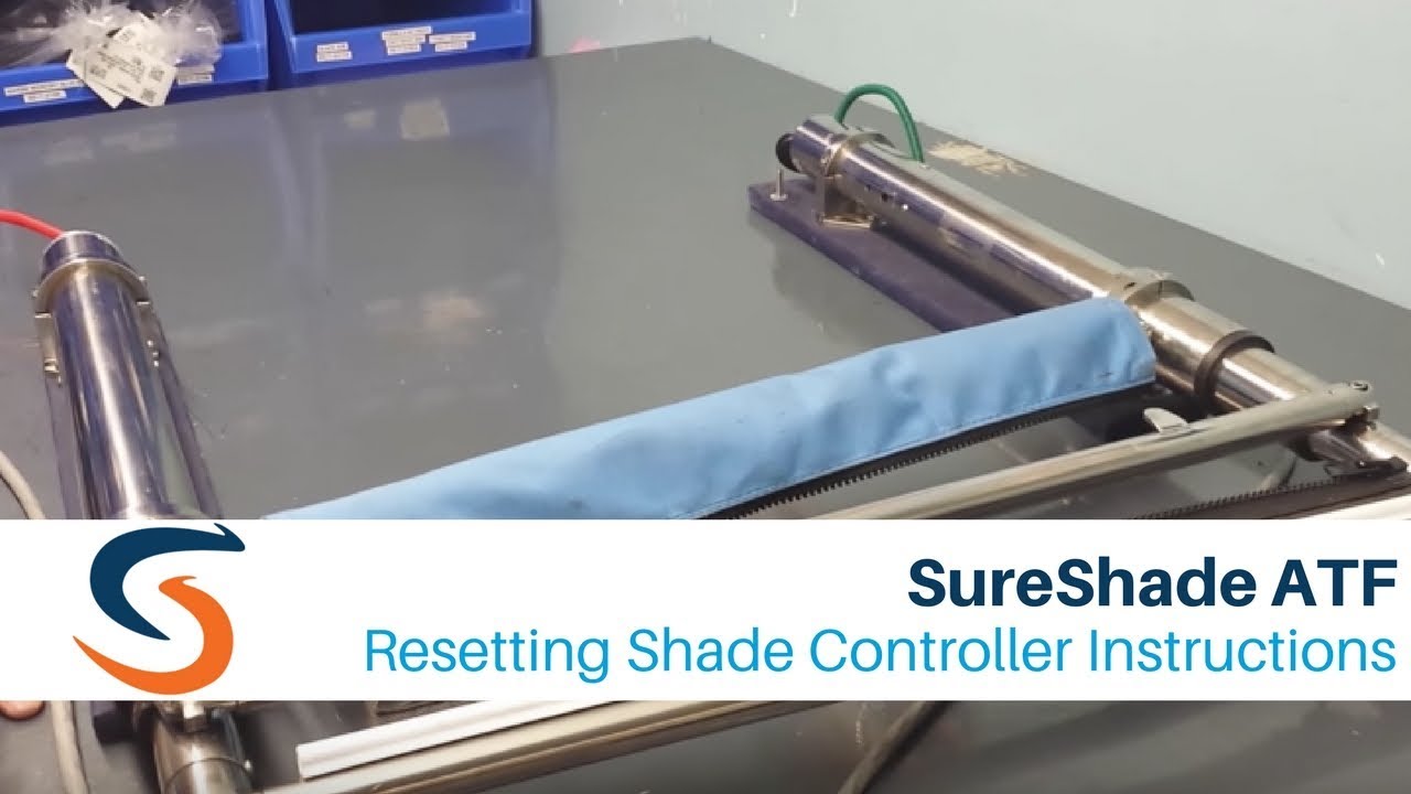 SureShade ATF -  Resetting Shade Controller Instructions