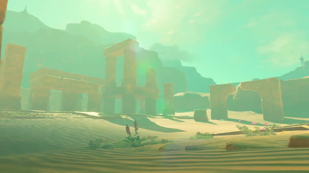 Northern Ice-House Ruins [Blue Sky] [Still 02] - Zelda BotW Ambience, Atmosphere & Environment