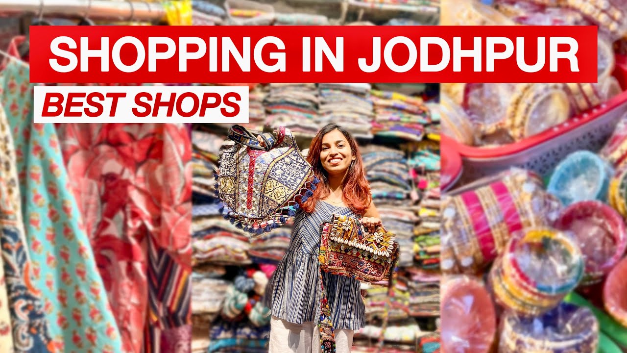 SHOPPING IN JODHPUR! - Best of Jodhpur Markets on a budget