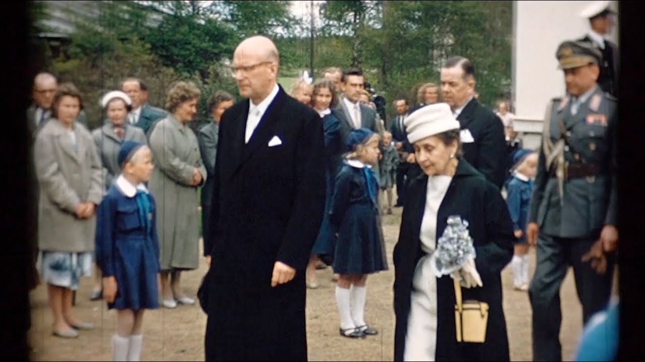 Santeri Alkion patsaan paljastusjuhla Laihialla 15.07.1958
