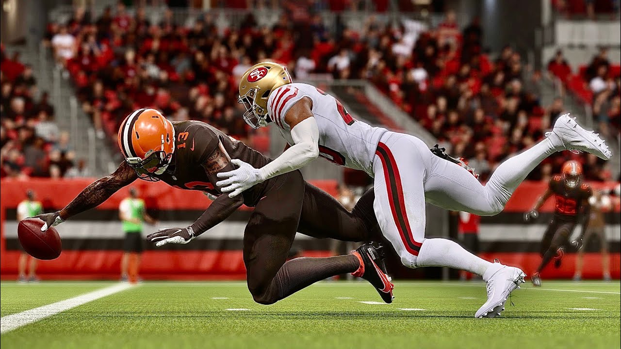 OBJ is REACHING FOR IT on MADDEN 21 NEXT GEN!! Madden 21 Next Gen Browns vs 49ers Gameplay!!