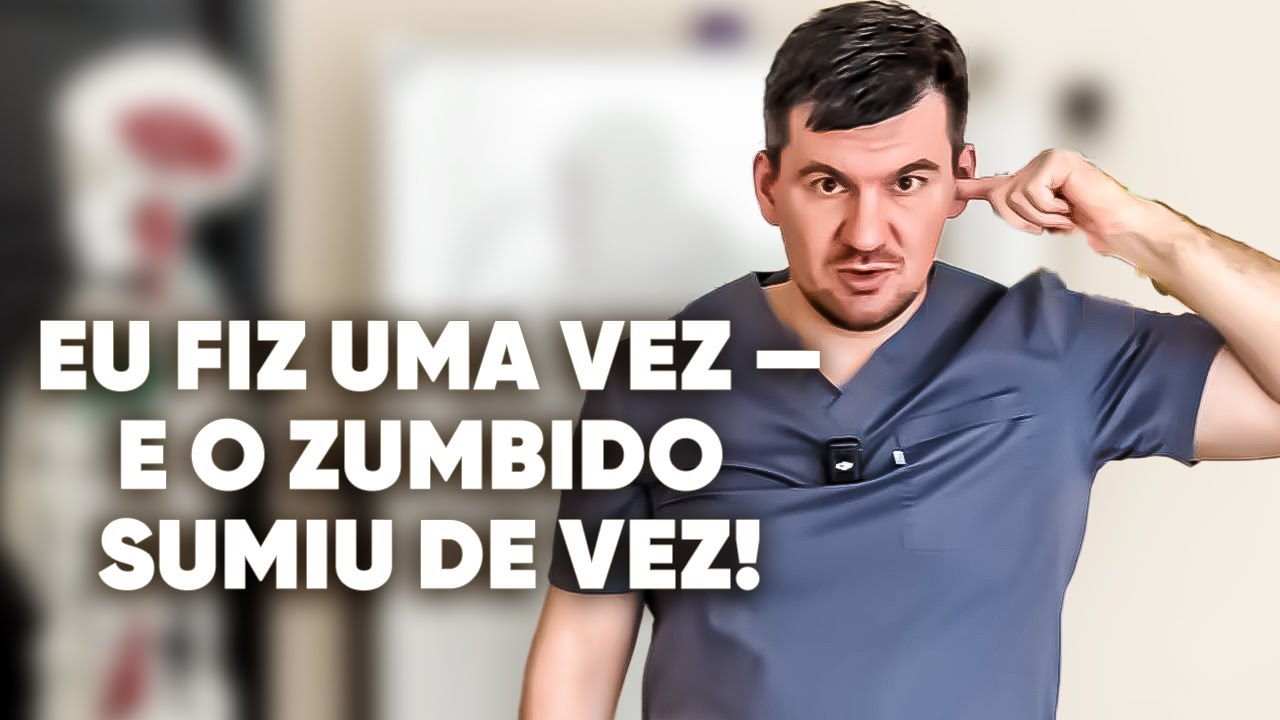Você Tava Fazendo Errado — Vem Ver Como Parar o Zumbido. Testa Agora!