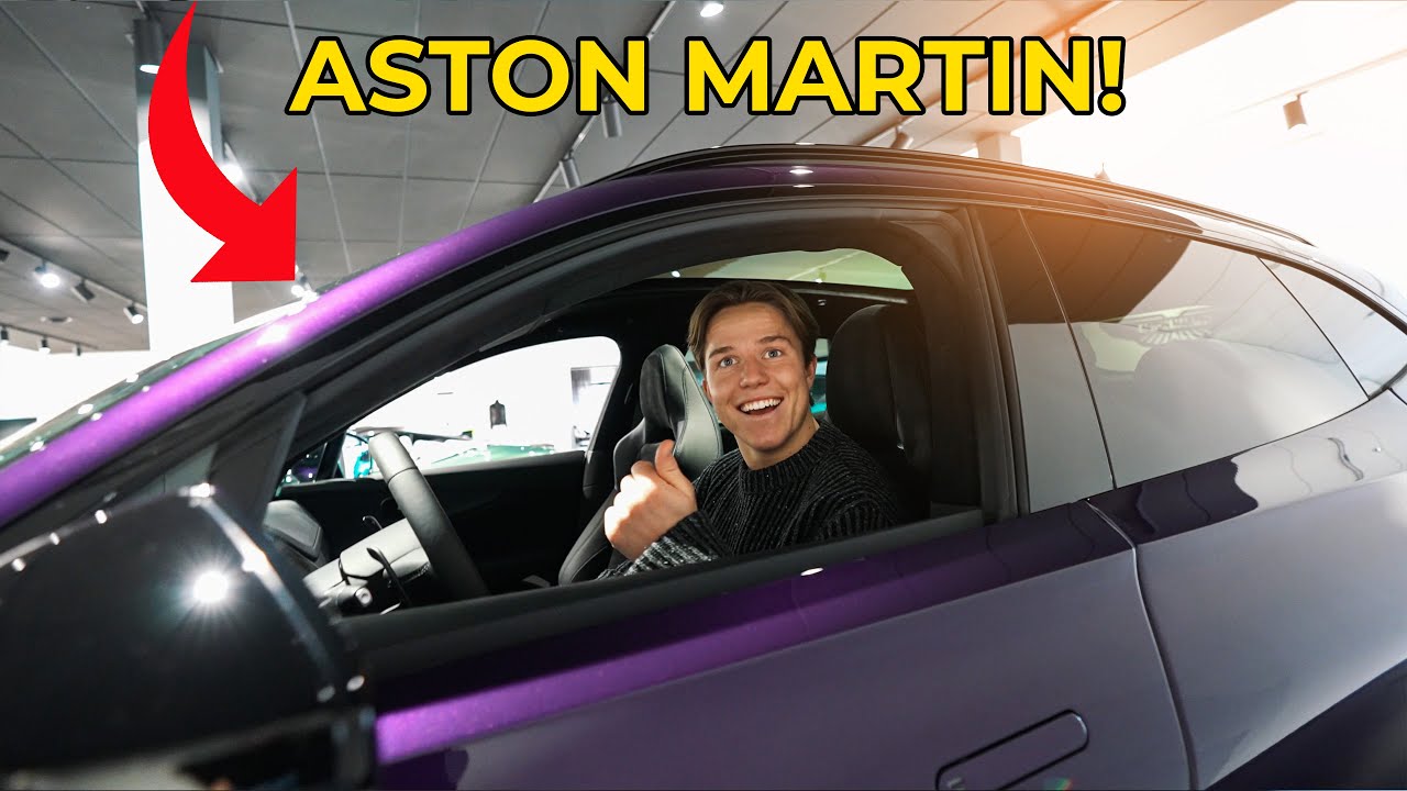 &Ouml;VERRASKAR MIN BROR MED EN NY ASTON MARTIN!!
