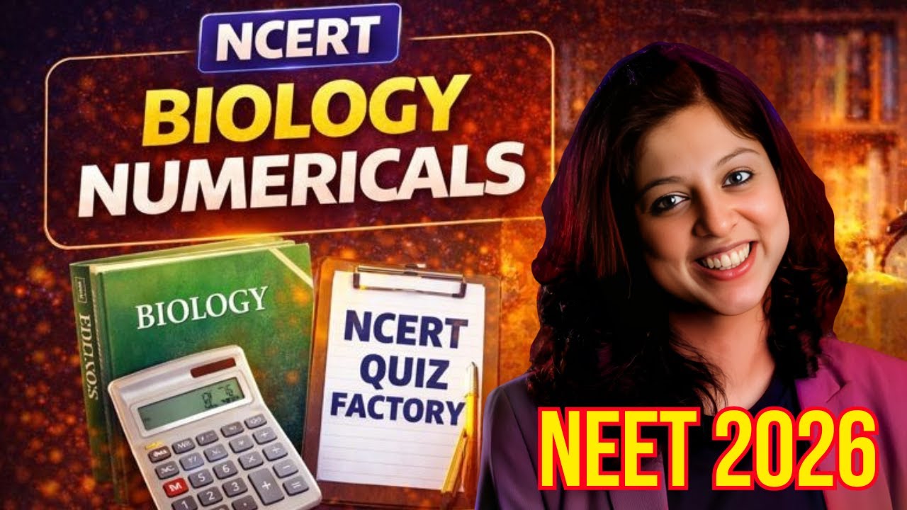 |Top 50 NCERT Biology Numericals for NEET 2026 | NCERT Quiz Factory |   NEET 2026 | Dr Vani Sood