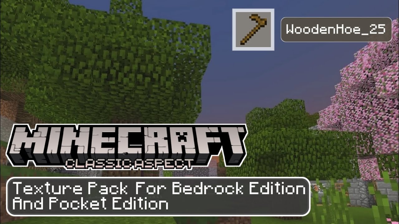 Classic Aspect Texture Pack | Minecraft Bedrock Edition