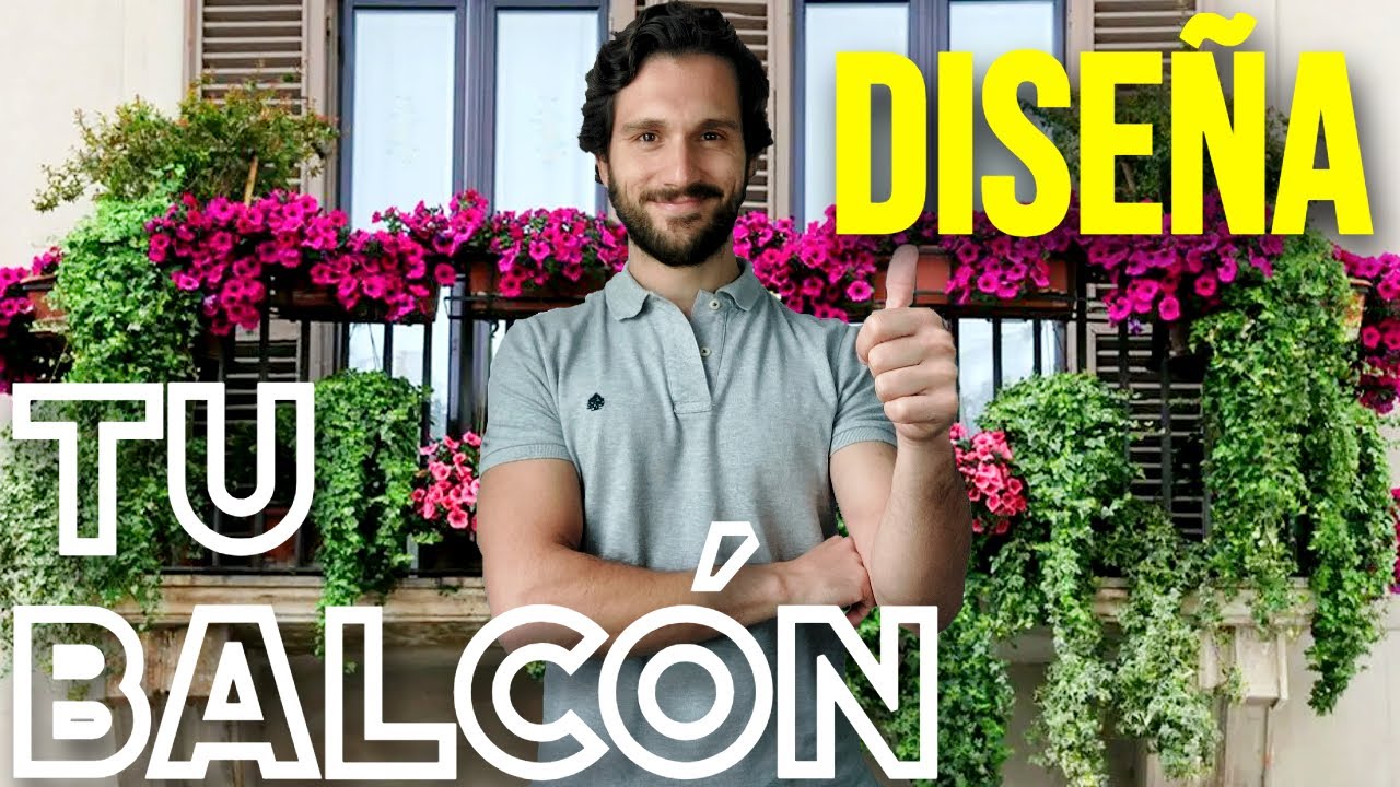 IDEAS de BALC&Oacute;N 🌳 Dise&ntilde;o de BALC&Oacute;N con PLANTAS 🌳 Dise&ntilde;o de TERRAZA