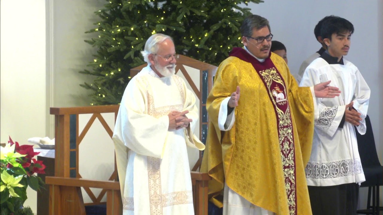 Iglesia Catolica St Dominic Dic 25-2025// La Natividad del Senor// Padre Fernando