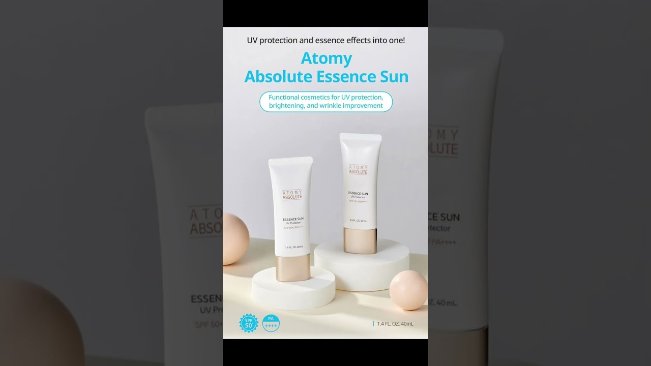 "No Tan, Only Glow! Atomy Sunscreen for Sun-Safe Glass Skin" 