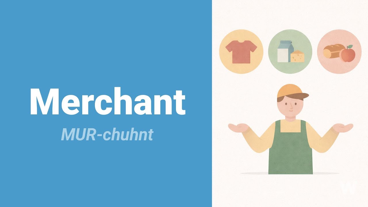 How to Pronounce Merchant?