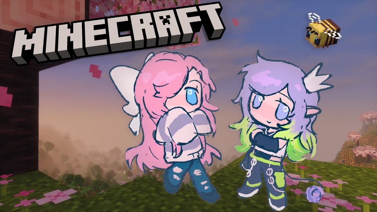 【Minecraft】WINNING at block game with @suzukae !!