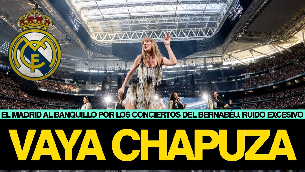 EL MADRID AL BANQUILLO POR LOS CONCIERTOS DEL BERNABÉU. CHAPUZA HISTÓRICA | PEDRI LESIONADO 1 MES