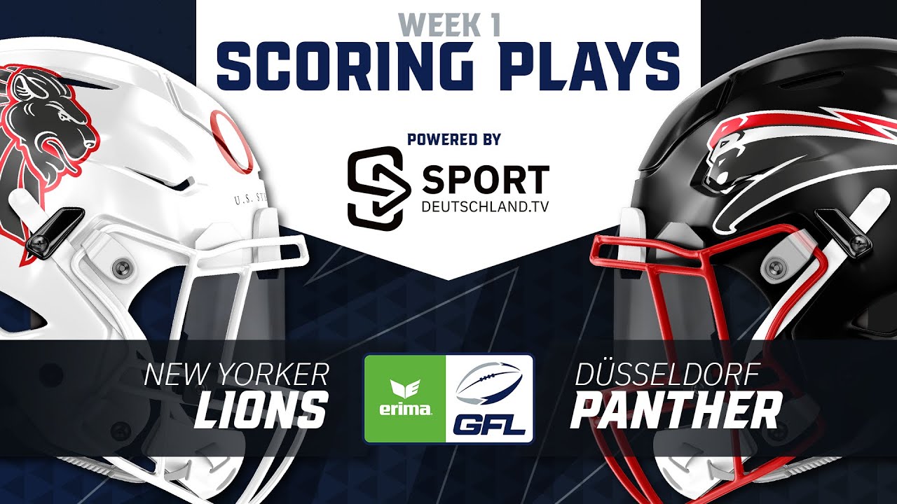 New Yorker Lions Braunschweig vs. Düsseldorf Panther | Highlights - ERIMA GFL | SDTV