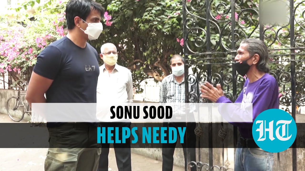 Watch: Sonu Sood turns samaritan for needy amid Covid, distributes food