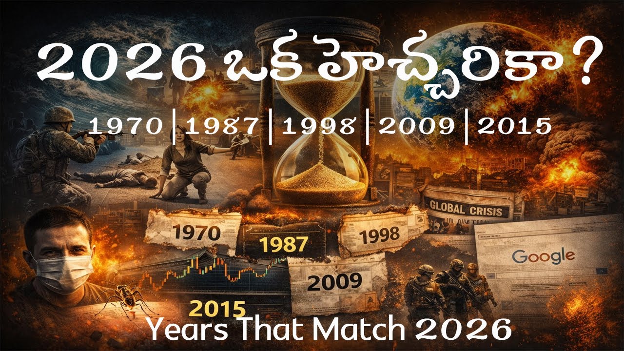 Years That Match 2026 | History’s Warning Explained | 2026కి సరిపడే సంవత్సరాలు | New year 2026