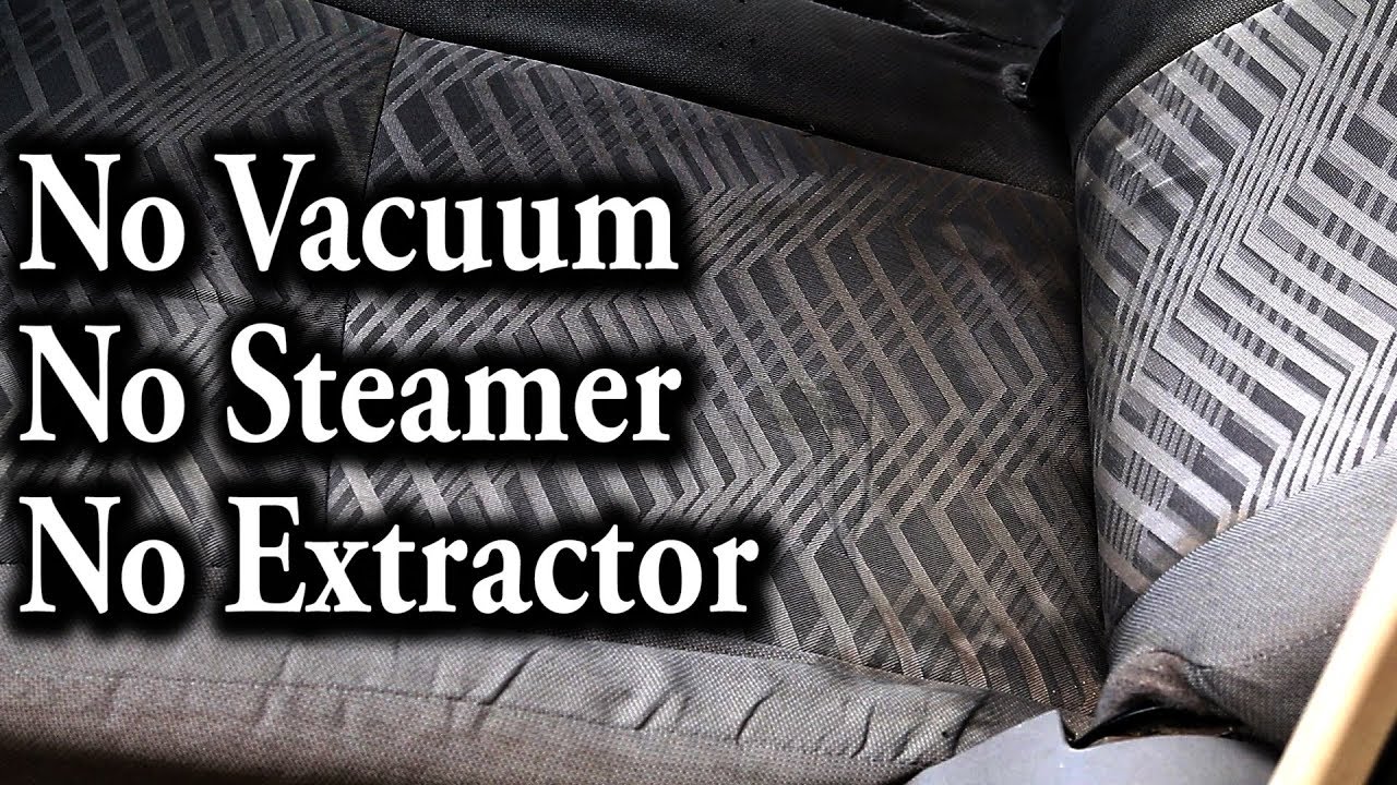 How to Clean Fabric Car Seats : Mothers Carpet and Upholstery Cleaner
