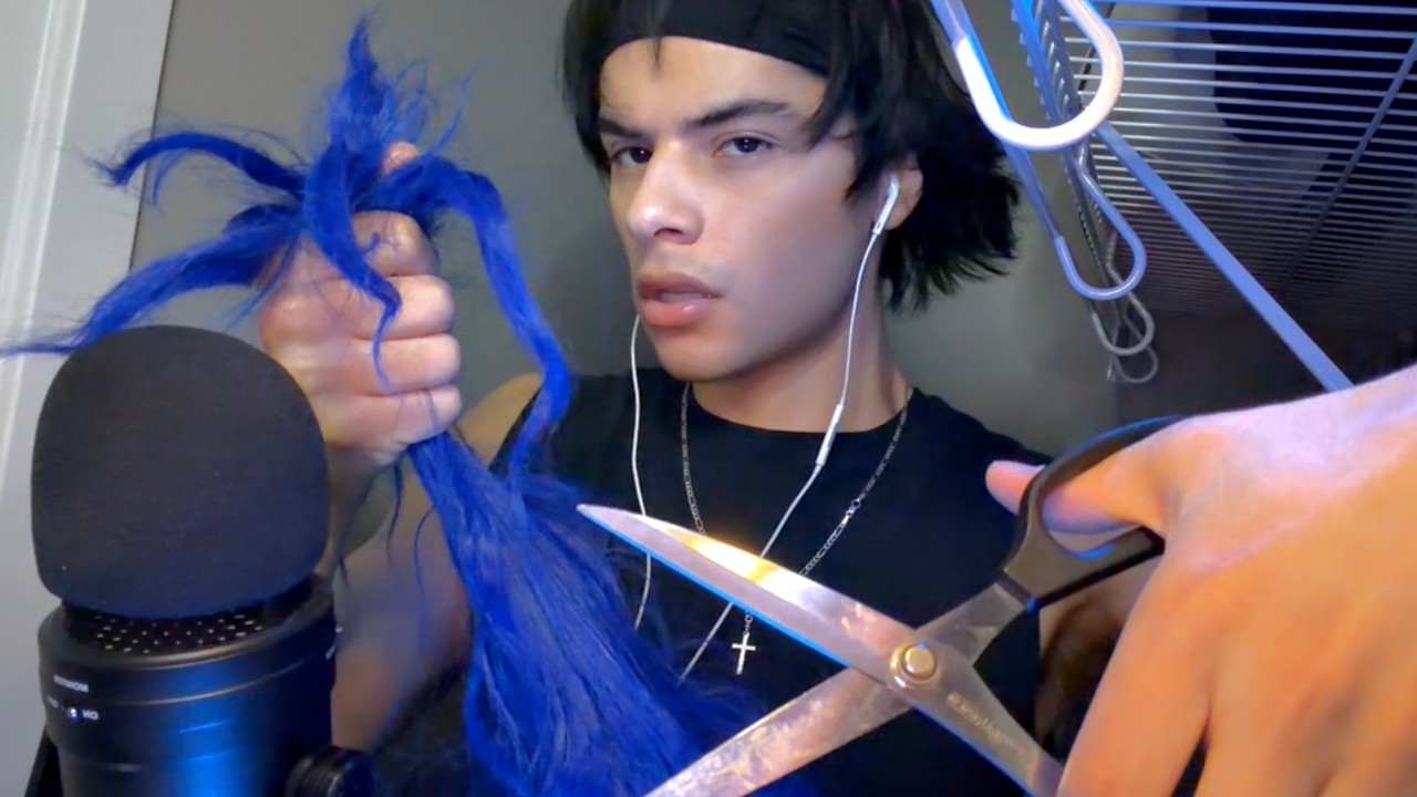 ASMR cheated on your hair stylist with me