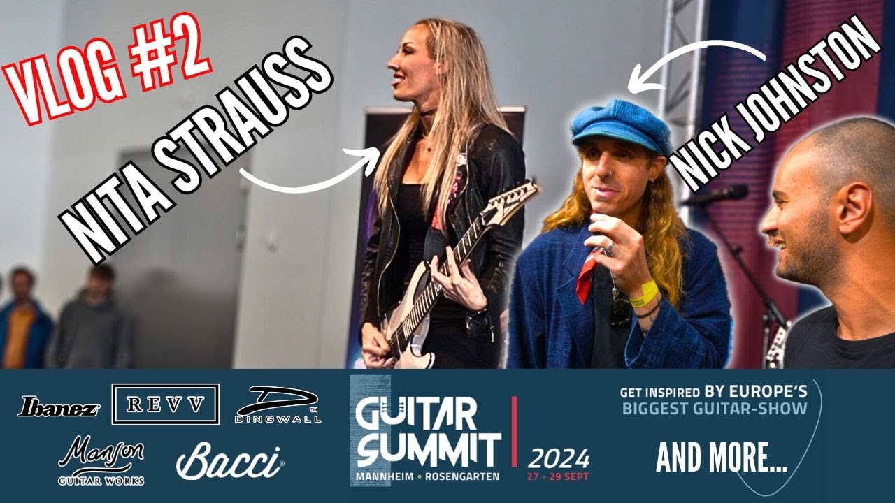 GUITAR SUMMIT 2024 VLOG!!! | PART 2: La migliore CLINIC mai fatta